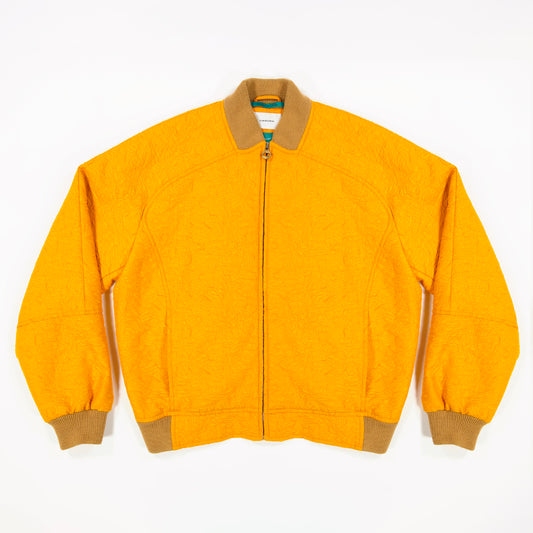 Carven yellow bomber