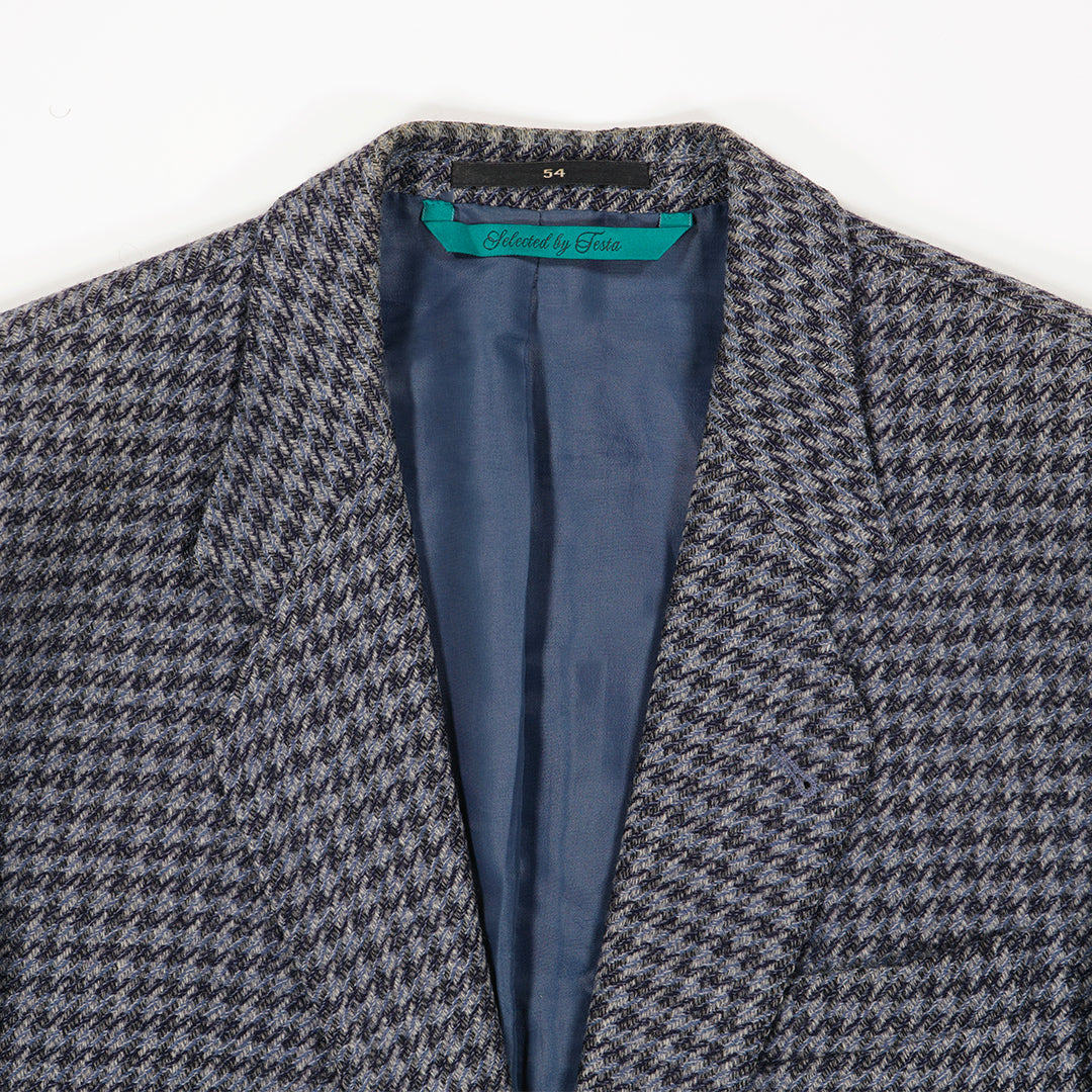 Grey houndstooth jacket